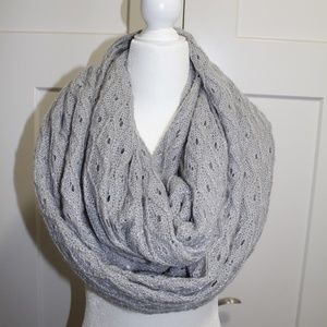 Gray Infinity Scarf